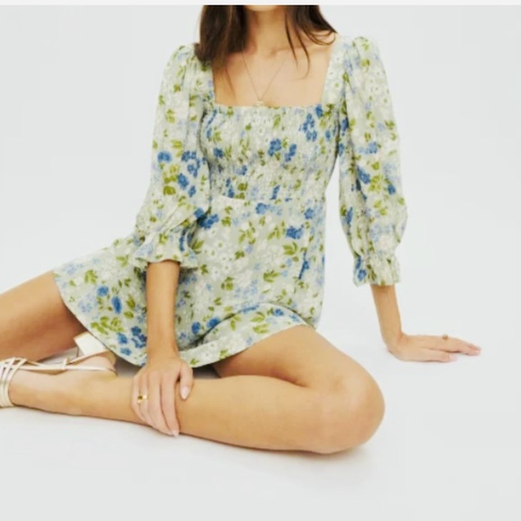 NWT reformation Zaria floral dress - Picture 2 of 8